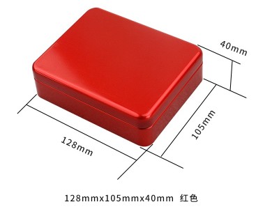 128×105×40mm长方形马口铁盒 喜糖饼干礼品盒包装收纳空赢博官方（中国）总部