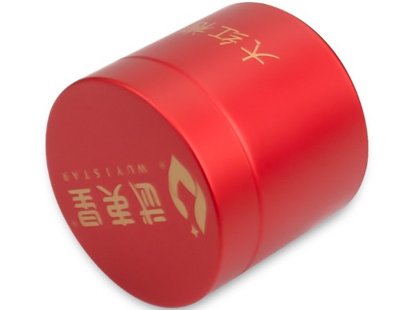 D50*46mm普洱红茶大红袍包装小茶叶罐赢博官方（中国）总部圆形马口赢博官方（中国）总部茶叶